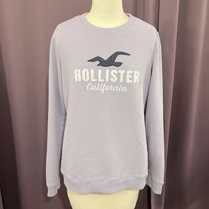 Purple Hollister sweatshirt